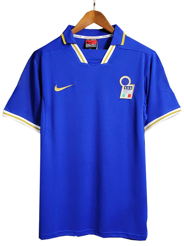 Italia maglia retrò casalinga prima divisa da calcio Maglia da calcio da uomo del 1996-1997